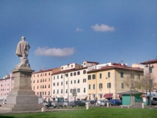 Piazza Garibaldi - foto concessa da Quilivorno